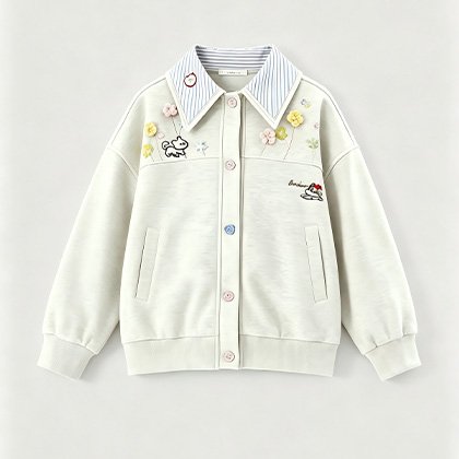 Ponte-Knit Bomber Jacket