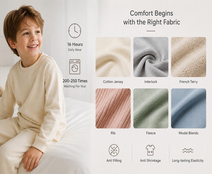 Comfort begins with the right fabric