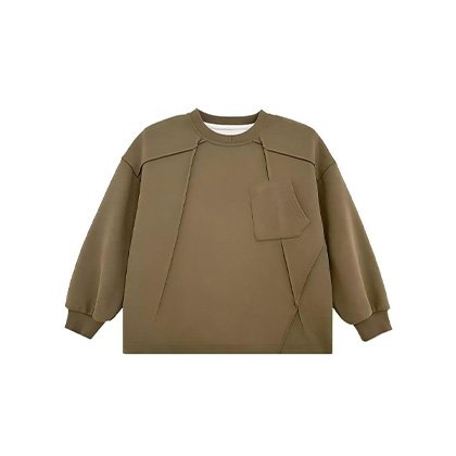 Oversize style kids sweatshirts