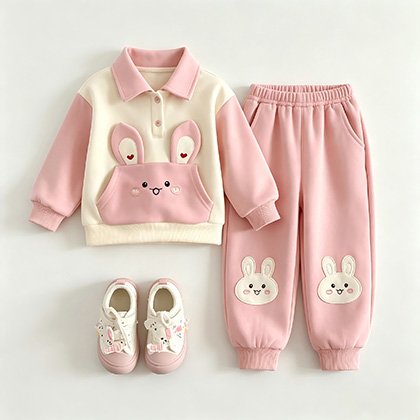 Fleece Hoodie + Sweatpants Set