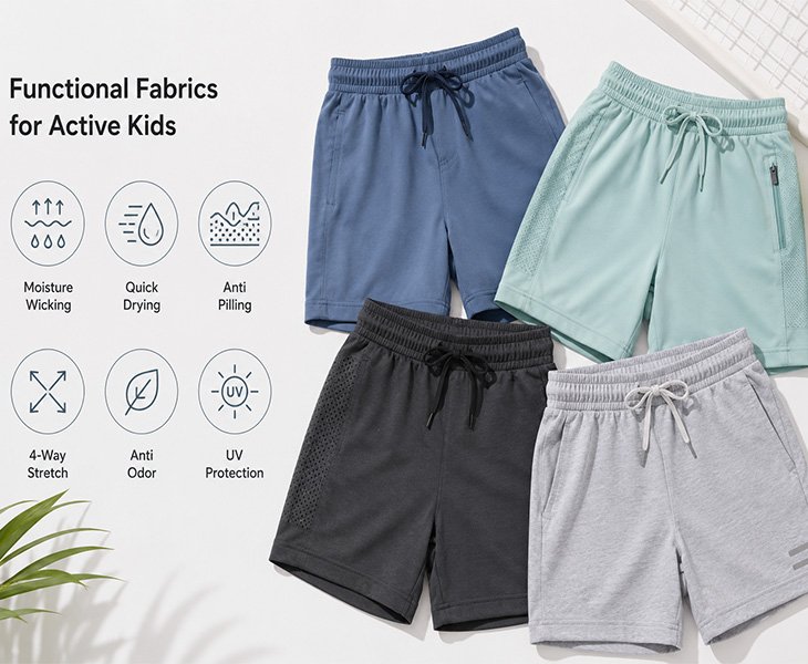 Functional Fabrics for Active Kids