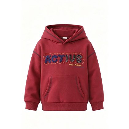 Pocket style kids sweatshirts
