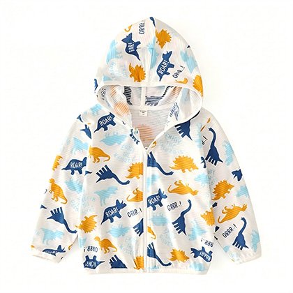 Slub-Yarn Open-Front Jacket