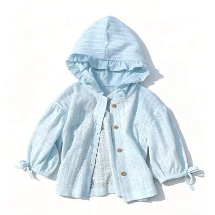 Pointelle Knit Light Jacket
