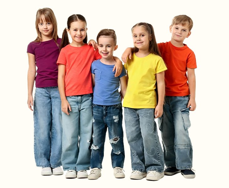 Content Block 3 ：Kids T-Shirt Fit & Size Development