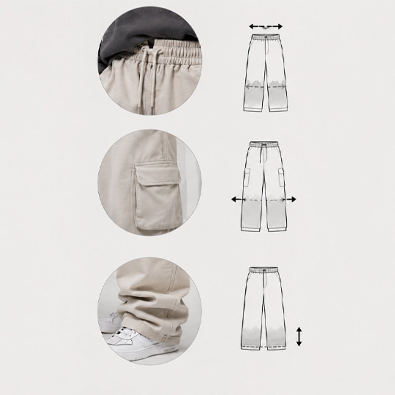 Understanding the stereotypical language of street culture - shoulder down, loose, and stacked, not 'shrinking adult styles'
