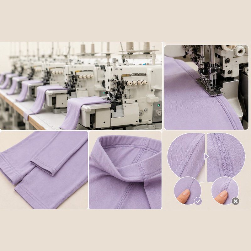 four-needle, six-thread sewing machines