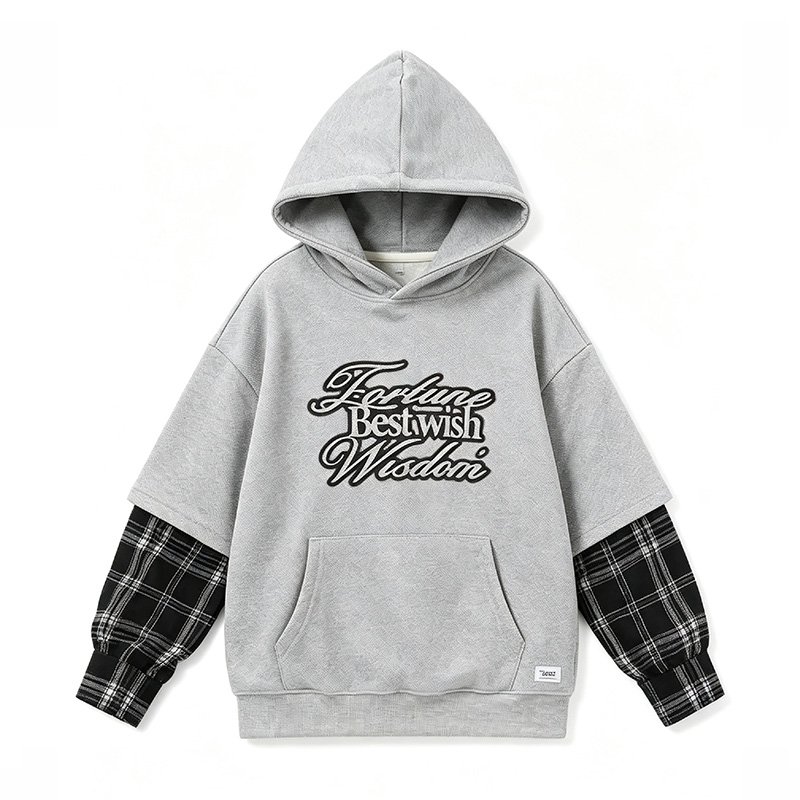 Color block splicing children's hoodie