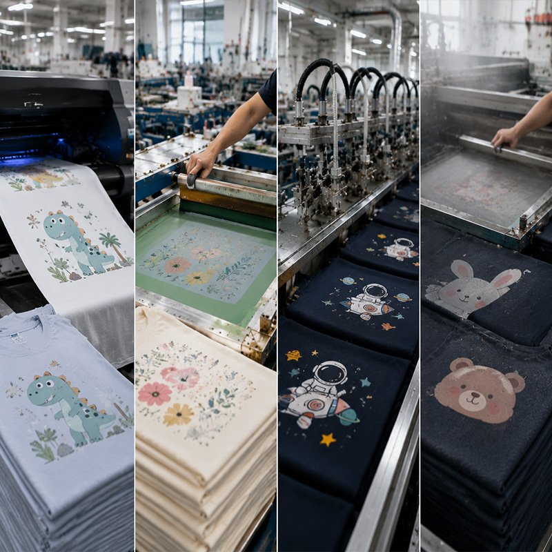 Multiple printing capabilities digital heat transferwater-basedplasticdischarge printing