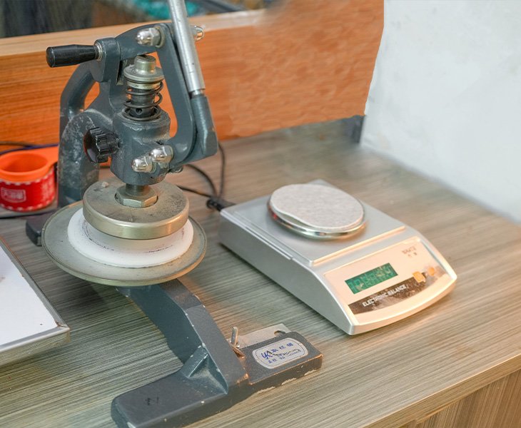 Content Block--Fabric Weight Tester