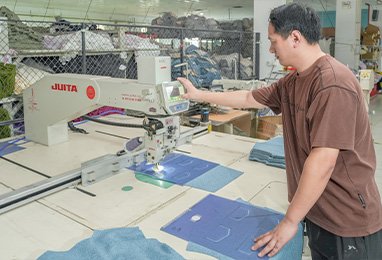 Template Sewing Machine