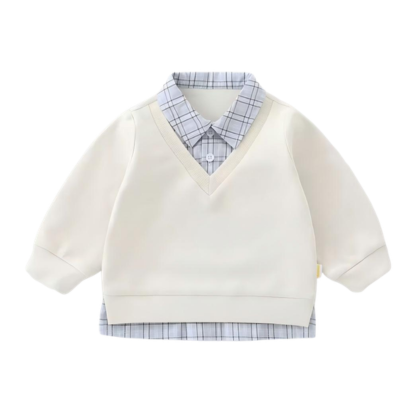 Mock Layered Kids Sweatshirts